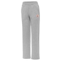 Women's Antigua Heather Gray Connecticut Sun Victory Sweatpants