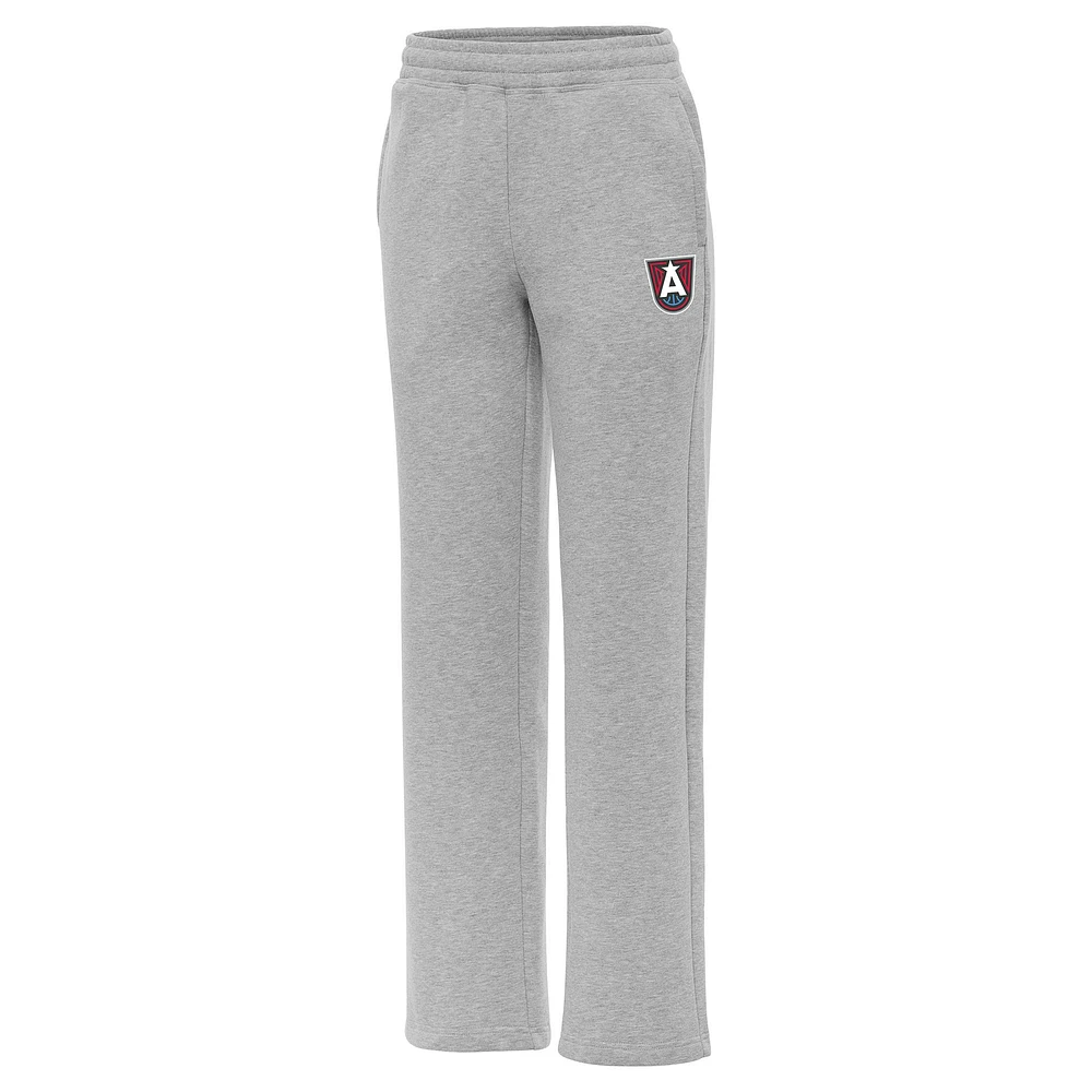 Women's Antigua Heather Gray Atlanta Dream Victory Sweatpants