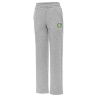 Women's Antigua Heather Gray Chicago Sky Victory Sweatpants