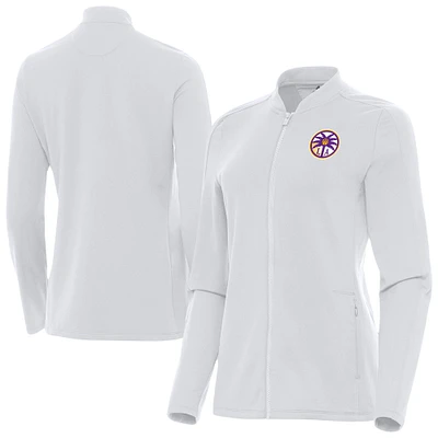 Women's Antigua Los Angeles Sparks Continual Full-Zip Jacket