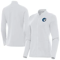 Women's Antigua White Minnesota Lynx Continual Full-Zip Jacket