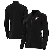 Women's Antigua Black Phoenix Mercury Continual Full-Zip Jacket
