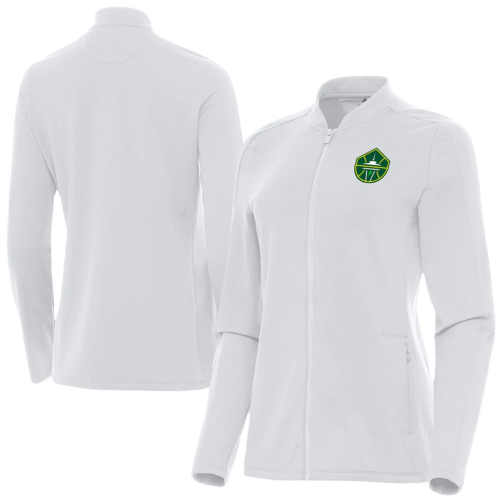 Women's Antigua Seattle Storm Continual Full-Zip Jacket
