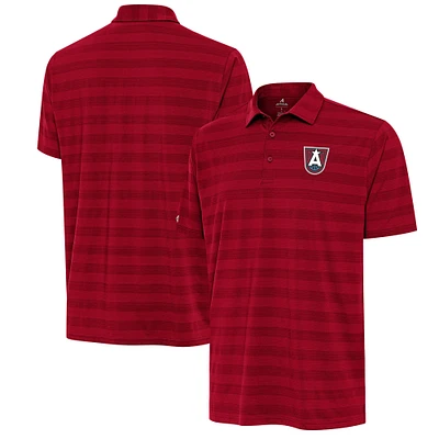 Men's Antigua Red Atlanta Dream Big & Tall Tunnel Polo