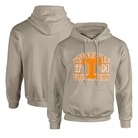 Men's  Tan Tennessee Volunteers Upper Arch Letters Pullover Hoodie