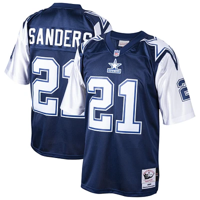 Men's Mitchell & Ness Deion Sanders Navy Dallas Cowboys 1995 Authentic Jersey