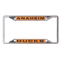 WinCraft Anaheim Ducks Laser Cut Metal License Plate Frame