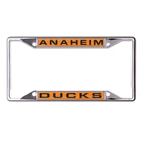 WinCraft Anaheim Ducks Laser Cut Metal License Plate Frame