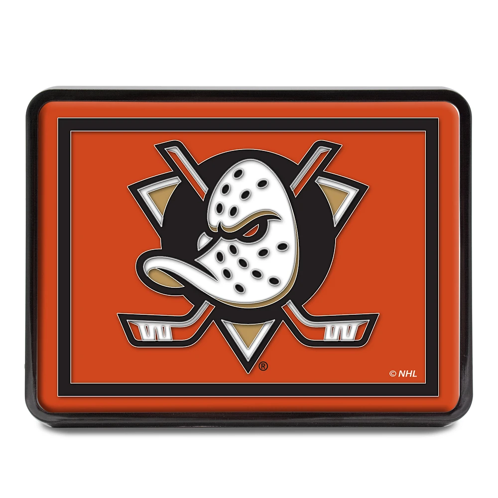 WinCraft Anaheim Ducks Universal Rectangle Hitch Cover