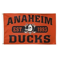 WinCraft Anaheim Ducks 3' x 5' Deluxe Single-Sided Flag