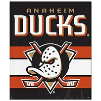 WinCraft Anaheim Ducks Ultra Plush 50" x 60" Throw Blanket