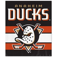 WinCraft Anaheim Ducks Ultra Plush 50" x 60" Throw Blanket