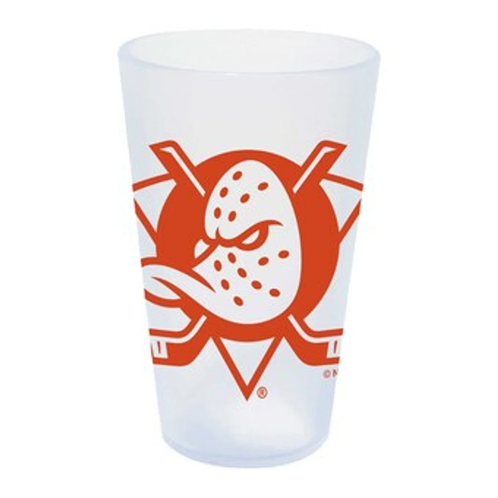 WinCraft Anaheim Ducks 16oz. Logo Silicone Pint Glass