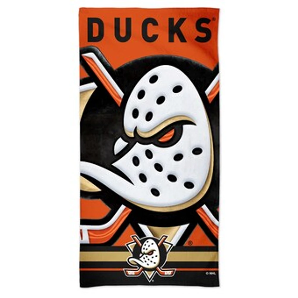 WinCraft Anaheim Ducks 30" x 60" Spectra Beach Towel