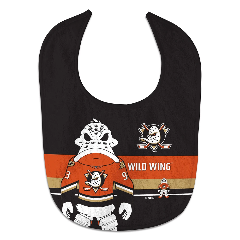 Infant WinCraft Anaheim Ducks Wild Wing All-Pro Bib