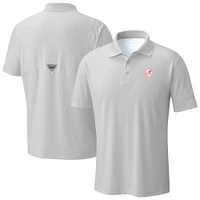 Men's Columbia  White New York Yankees Omni-Wick Low Drag Offshore Polo