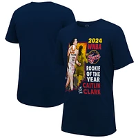 Unisex Stadium Essentials Caitlin Clark Navy Indiana Fever 2024 WNBA Rookie of the Year T-Shirt