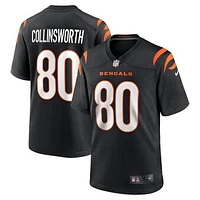 Men's Nike Cris Collinsworth  Black Cincinnati Bengals Team Retired Player Game Jersey