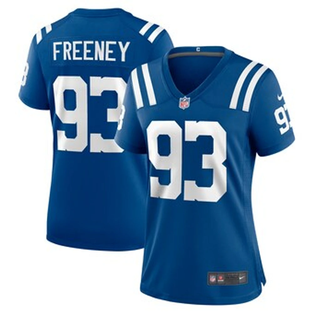 Women's Nike Dwight Freeney  Royal Indianapolis Colts Team Retired Player Game Jersey