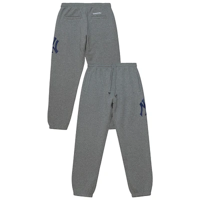Men's Mitchell & Ness  Gray New York Yankees Repeat Sweatpants