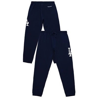 Men's Mitchell & Ness  Navy Los Angeles Dodgers Repeat Sweatpants