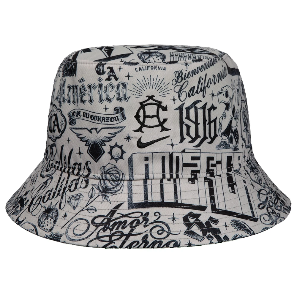 Men's Nike Black Club America CA x CA Sublimated Bucket Hat
