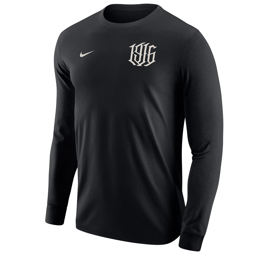 Men's Nike Black Club America CA x Long Sleeve T-Shirt