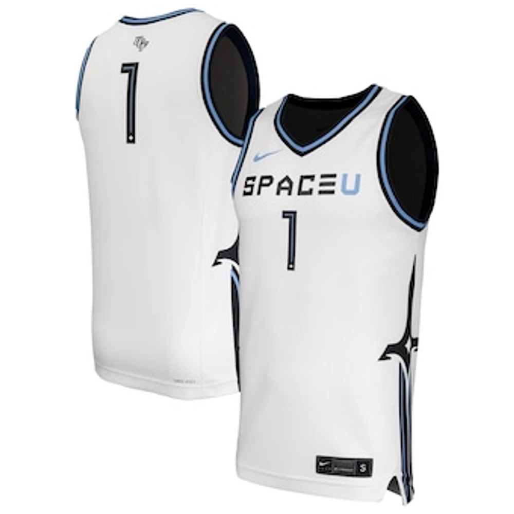 Men's Nike White UCF Knights Space Game Replica Basketball Jersey