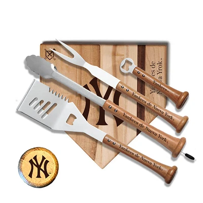 Baseball BBQ Yankees de Nueva York 12'' Grand Slam Combo Set