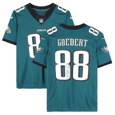 Dallas Goedert Philadelphia Eagles Autographed Nike Midnight Green Limited Jersey