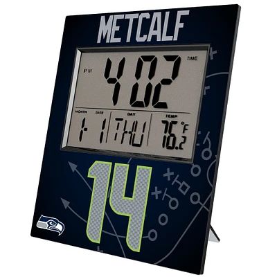 Keyscaper DK Metcalf Seattle Seahawks Digital Desk & Wall Clock