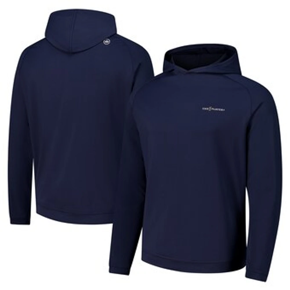 Men's Peter Millar Navy THE PLAYERS Pine Performance Pullover Hoodie