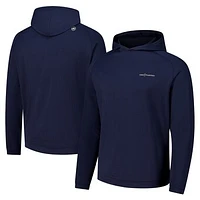 Men's Peter Millar Navy THE PLAYERS Pine Performance Pullover Hoodie