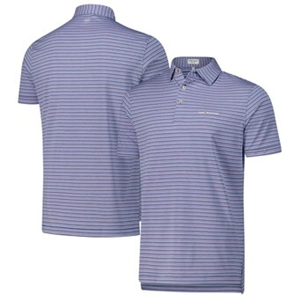 Men's Peter Millar Navy THE PLAYERS Fairmont Performance Jersey Polo