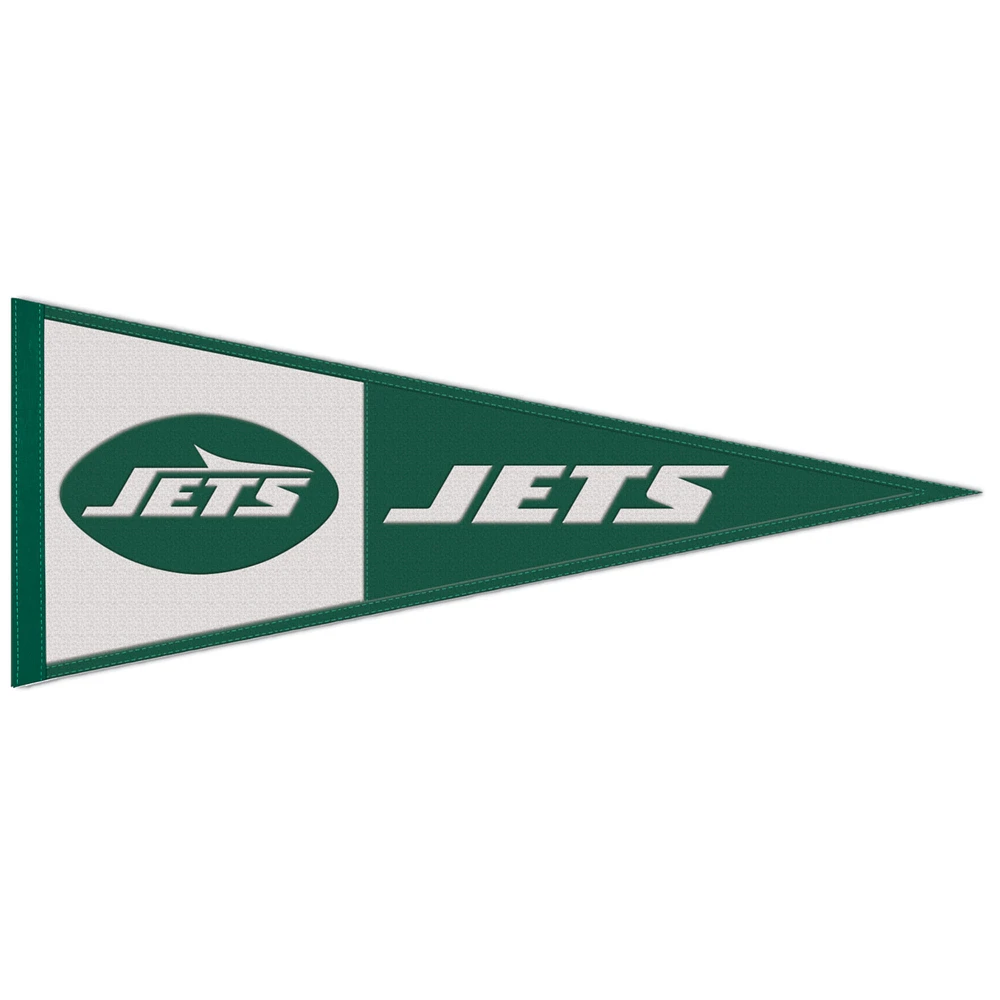 WinCraft New York Jets 13" x 32" Retro Logo Wool Pennant