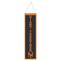 WinCraft San Francisco Giants 8" x 32" Wool Evolution Banner