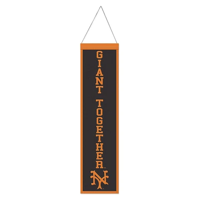 WinCraft San Francisco Giants 8" x 32" Wool Evolution Banner