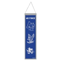 WinCraft Air Force Falcons 8" x 32" Wool Evolution Banner