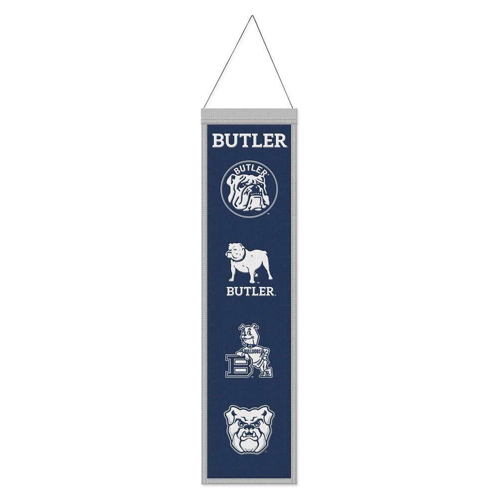 WinCraft Butler Bulldogs 8" x 32" Wool Evolution Banner
