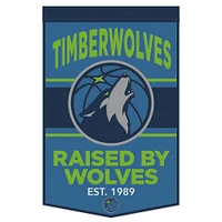 WinCraft Minnesota Timberwolves 24" x 38" Wool Slogan Banner