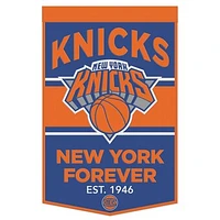 WinCraft New York Knicks 24" x 38" Wool Slogan Banner