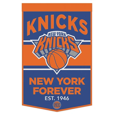 WinCraft New York Knicks 24" x 38" Wool Slogan Banner