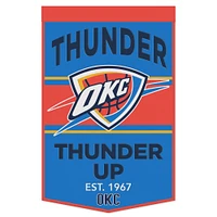 WinCraft Oklahoma City Thunder 24" x 38" Wool Slogan Banner