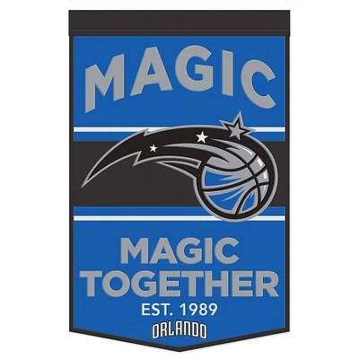 WinCraft Orlando Magic 24" x 38" Wool Slogan Banner