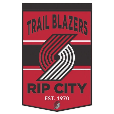 WinCraft Portland Trail Blazers 24" x 38" Wool Slogan Banner