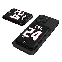 Keyscaper A.J. Terrell Black Atlanta Falcons Magnetic Credit Card Wallet