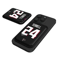 Keyscaper A.J. Terrell Black Atlanta Falcons Magnetic Credit Card Wallet