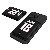 Keyscaper Kirk Cousins Black Atlanta Falcons Magnetic Credit Card Wallet