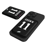 Keyscaper A.J. Brown Black Philadelphia Eagles Magnetic Credit Card Wallet