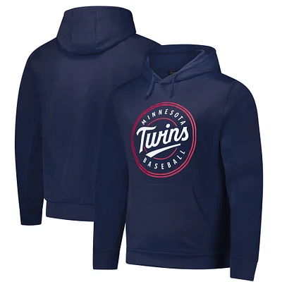 Men's Dunbrooke Navy Minnesota Twins Champion Pullover Hoodie